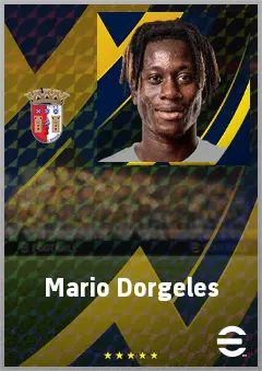 Mario Dorgeles eFootball 2026 player card, 67 OVR CMF
