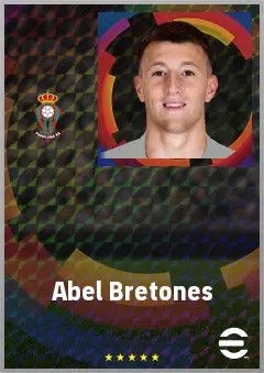 Abel Bretones eFootball 2026 player card, 73 OVR LB