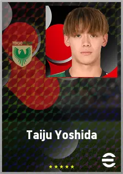 Yoshida Taiju eFootball 2026 player card, 65 OVR LB