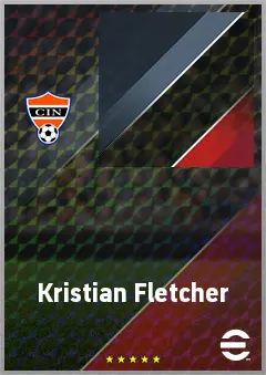 Kristian Fletcher eFootball 2026 player card, 67 OVR LWF