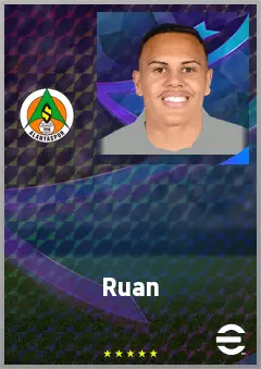Ruan eFootball 2026 player card, 69 OVR LMF