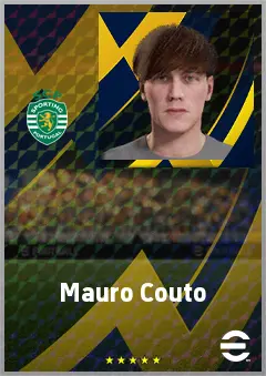 Mauro Couto eFootball 2026 player card, 67 OVR RWF