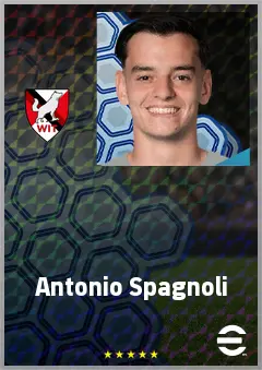 Antonio Spagnoli eFootball 2026 player card, 63 OVR GK