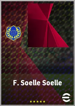 F. Soelle Soelle eFootball 2026 player card, 65 OVR CF