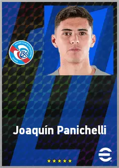 Joaquín Panichelli eFootball 2026 player card, 75 OVR CF