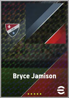 Bryce Jamison eFootball 2026 player card, 68 OVR RWF