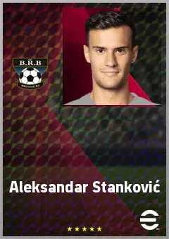 Aleksandar Stanković eFootball 2026 player card, 71 OVR DMF