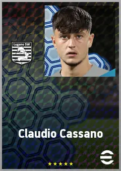 Claudio Cassano eFootball 2026 player card, 69 OVR AMF