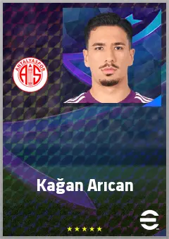 Kağan Arıcan eFootball 2026 player card, 62 OVR GK
