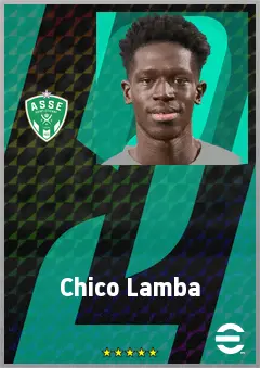 Chico Lamba eFootball 2026 player card, 71 OVR CB