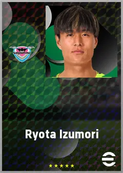 Izumori Ryota eFootball 2026 player card, 68 OVR GK