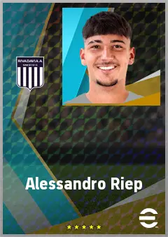 Alessandro Riep eFootball 2026 player card, 67 OVR RMF