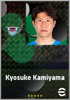 Kamiyama Kyosuke eFootball 2026 player card, 67 OVR CB