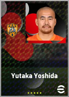 Yoshida Yutaka eFootball 2026 player card, 68 OVR LB
