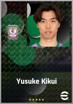 Kikui Yusuke eFootball 2026 player card, 65 OVR AMF