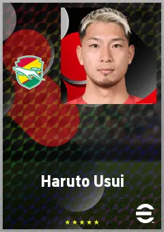 Usui Haruto eFootball 2026 player card, 66 OVR GK