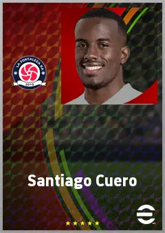 Santiago Cuero eFootball 2026 player card, 68 OVR LB