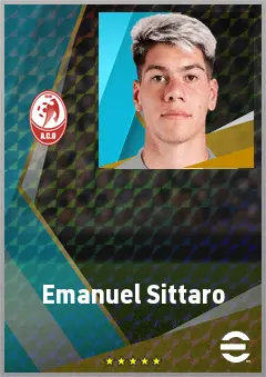 Emanuel Sittaro eFootball 2026 player card, 65 OVR GK