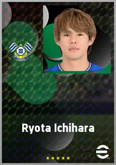 Ichihara Ryota eFootball 2026 player card, 68 OVR CB
