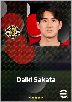 Sakata Daiki eFootball 2026 player card, 66 OVR GK