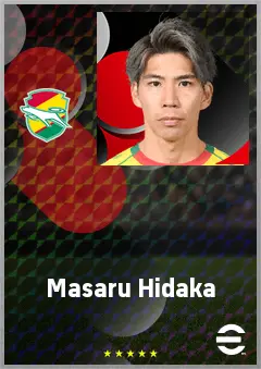 Hidaka Masaru eFootball 2026 player card, 68 OVR LB