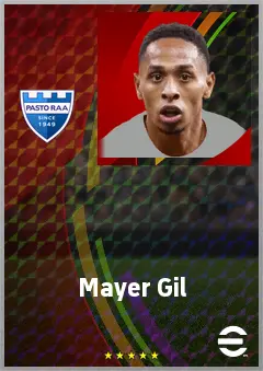 Mayer Gil eFootball 2026 player card, 69 OVR LWF