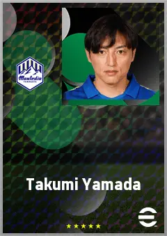 Yamada Takumi eFootball 2026 player card, 67 OVR RB