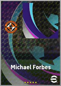 Michael Forbes eFootball 2026 player card, 67 OVR CB