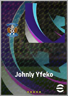 Johnly Yfeko eFootball 2026 player card, 63 OVR LB