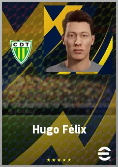 Hugo Félix eFootball 2026 player card, 69 OVR AMF