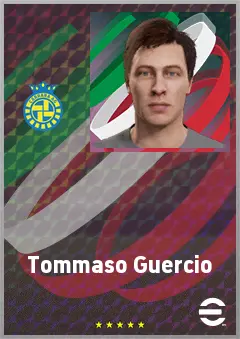 Tommaso Guercio eFootball 2026 player card, 67 OVR RB