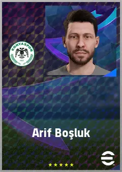 Arif Boşluk eFootball 2026 player card, 66 OVR LB