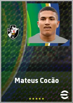 Mateus Cocão eFootball 2026 player card, 69 OVR CMF