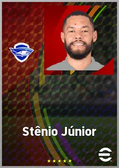 Stênio Júnior eFootball 2026 player card, 70 OVR CF