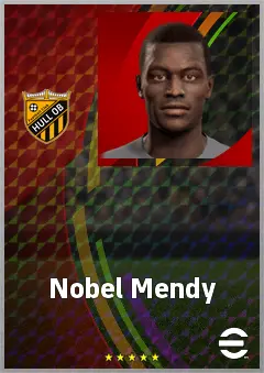 Nobel Mendy eFootball 2026 player card, 71 OVR CB