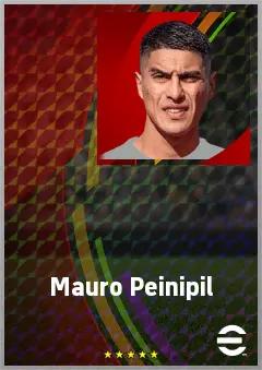 Mauro Peinipil eFootball 2026 player card, 70 OVR RB