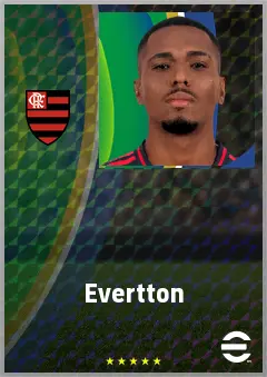 Evertton eFootball 2026 player card, 72 OVR DMF