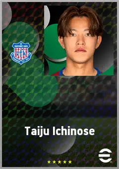 Ichinose Taiju eFootball 2026 player card, 63 OVR CB