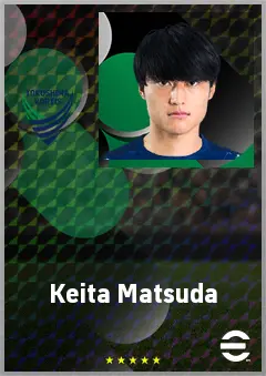 Matsuda Keita eFootball 2026 player card, 68 OVR CB