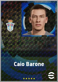 Caio Barone eFootball 2026 player card, 64 OVR GK