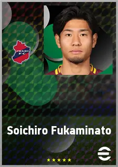 Fukaminato Soichiro eFootball 2026 player card, 65 OVR CB