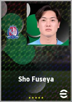 Fuseya Sho eFootball 2026 player card, 66 OVR RMF