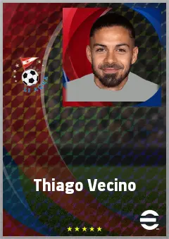 Thiago Vecino eFootball 2026 player card, 70 OVR CF
