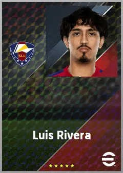 Luis Rivera eFootball 2026 player card, 62 OVR LB