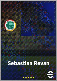Sebastian Revan eFootball 2026 player card, 67 OVR LB