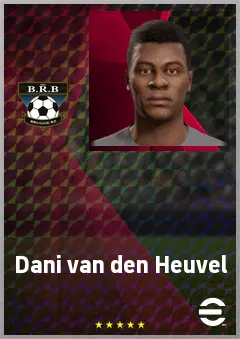 Dani van den Heuvel eFootball 2026 player card, 68 OVR GK