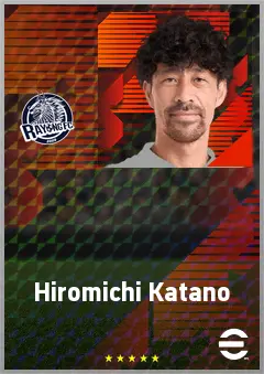 Katano Hiromichi eFootball 2026 player card, 63 OVR CB