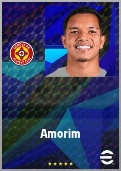 Amorim eFootball 2026 player card, 66 OVR AMF