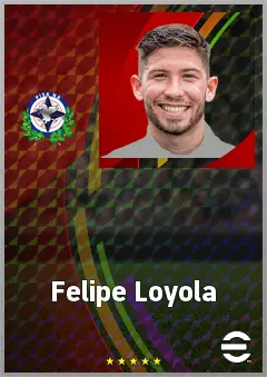 Felipe Loyola eFootball 2026 player card, 73 OVR CMF
