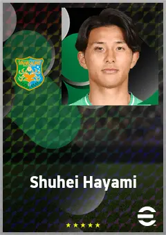 Hayami Shuhei eFootball 2026 player card, 63 OVR CB